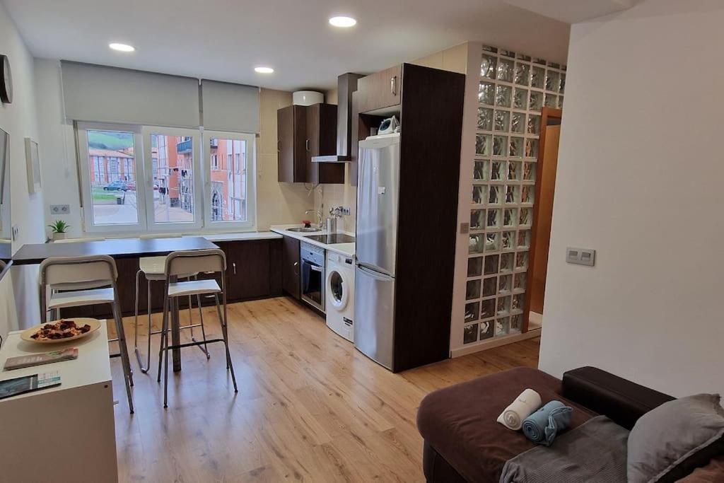 La Mina La Camocha - Ideal Para 4 Pax Con Wifi - Vut-4805-As Gijón Esterno foto